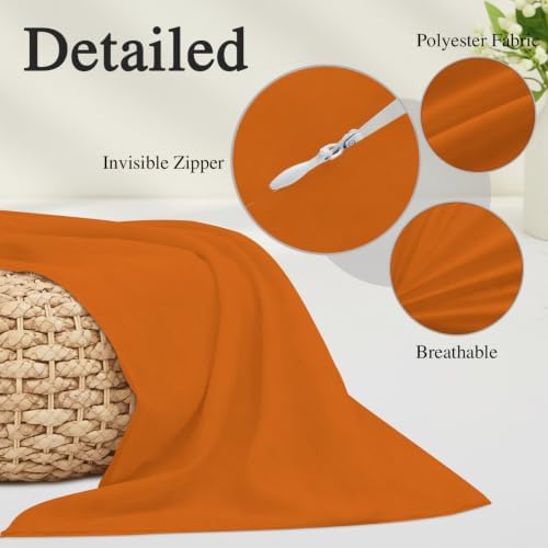 Farmhouse Autumn Satin Pillowcase Pillow Cover 20 x 30 Inch Vintage