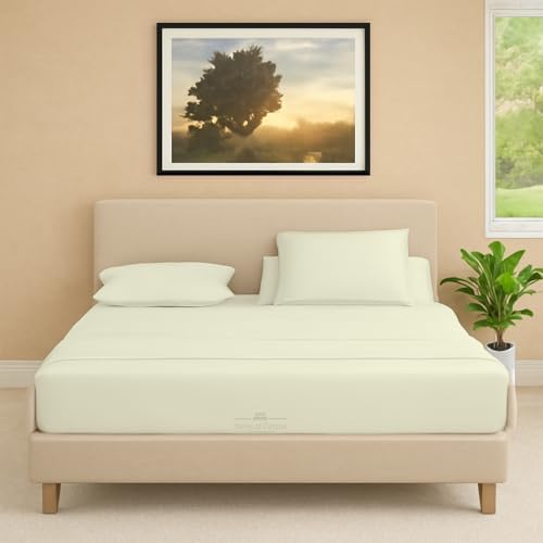 Split Head 4 PC Sheet Set 18" Deep Egyptian Cotton 600 TC King