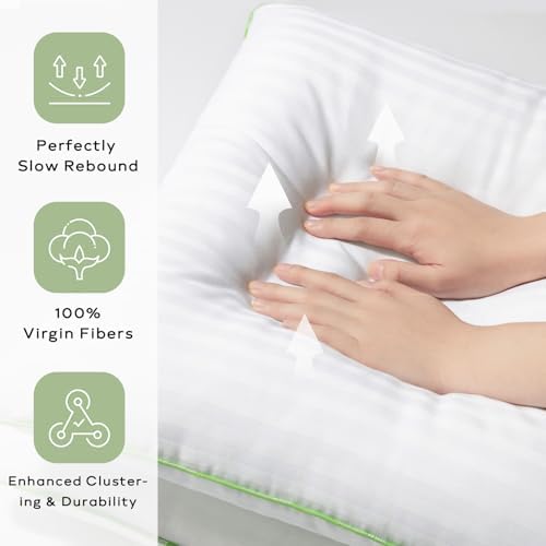 Ashler Synthetic Down Pillow Inserts, 20x20, Set of 2
