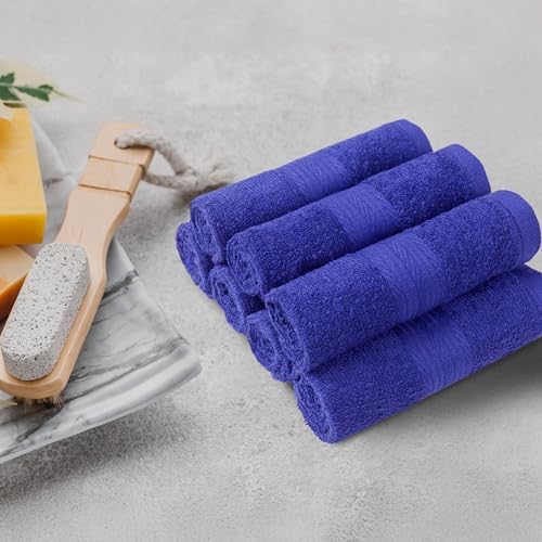 Amazon Basics Highly Absorbent Fast Drying 100% Cotton Washcloths for