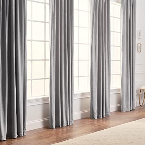 Chanasya Premium Solid Velvet Curtains - Classy and Solid Drapes for