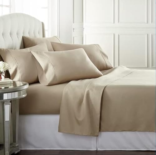Danjor Linens Bed Sheet Set Queen Size for Hot Sleepers, Hotel Premium