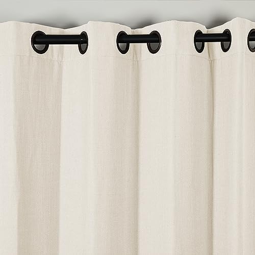 Drapifytex Extra Long Antique Bronze Grommet Curtain