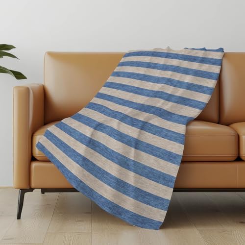 Addison Rugs ASB530 Tan 50" x 70" Oversized Sherpa Throw Blanket