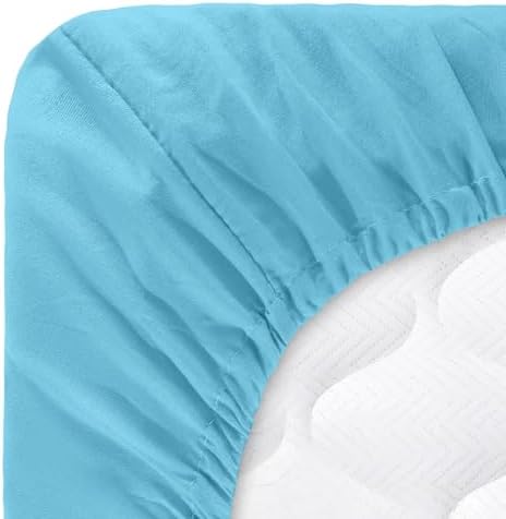 Brushed Microfiber Sheet Set- 3 Piece Bed Linens-Fitted & Flat Sheets