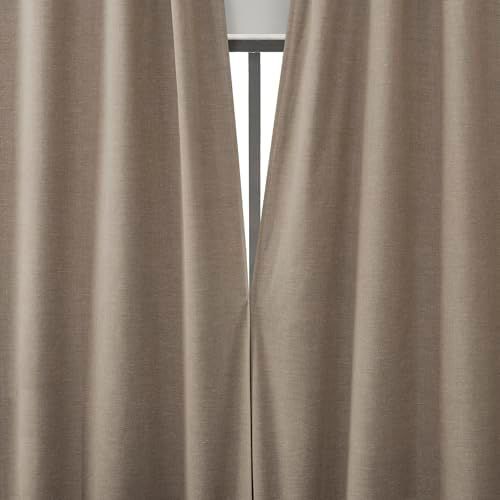 Sun Zero Treviso Linen Magnetic Closure 100% Total Blackout Back