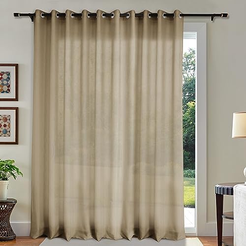 Macochico Grommet Curtains 108 Inches Long Light Filtering Energy