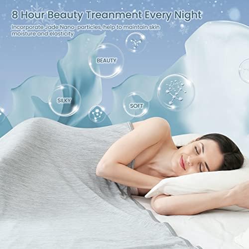 Elegear Cooling Blankets 59" x 79" + Cooling Pillow Cases Standard