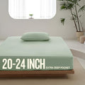 Extra Deep Pocket Fitted Sheet Only - Fits Extra Thick Beds & Toppers