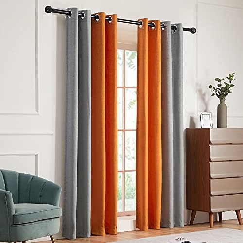 PRIMROSE Blackout Curtains for Living Room Thermal Insulated Room