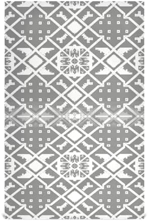 Kitchen Towels and Dishcloths Set, Gray Line Geometric 18 x 28 Inches
