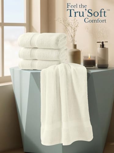 Utopia Towels 4 Pack Premium Bath Towels, 27x54 in, 600 GSM Cotton
