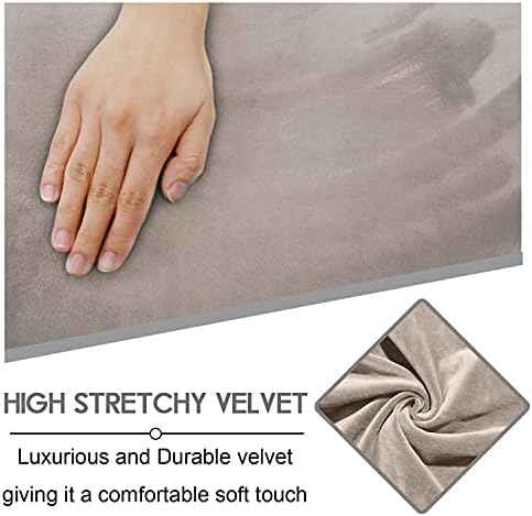 ULTICOR 8-Piece Recliner Sofa Covers, Taupe