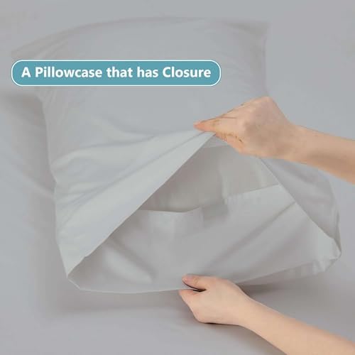 Ready To Rest 4 Piece Twin XL Sheets - Light Grey, 15 Inch Deep