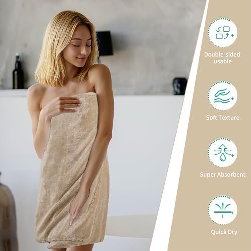 MICROFI Ring Spun Terry Microfiber Bath Towel Set, 3 Piece, Oversize