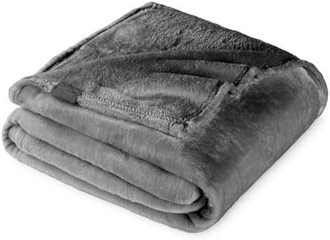 All Season Fleece Throw Blanket 60x80 Inches - Super Soft, Warm &