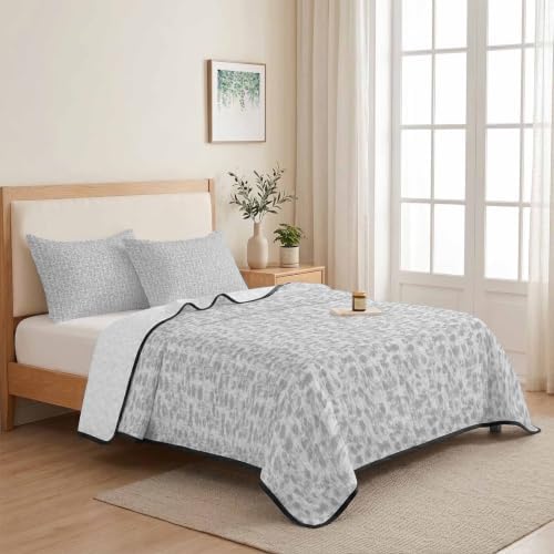 Vintage Gray King Size Down Alternative Comforter, Lightweight