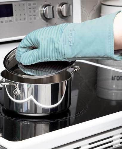 All-Clad Silicone Oven Mitts: Heat Resistant up to 500 Degrees - 100%