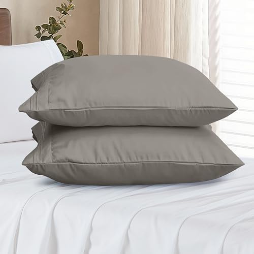 Elegant Comfort Premium Hotel Quality 2-Piece Pillowcase Set, Luxury &
