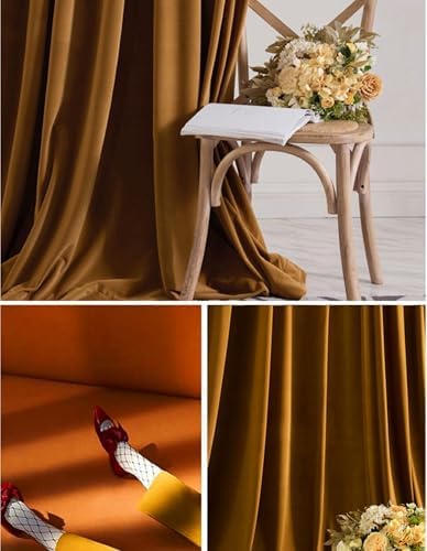Curtains 72 Inch Length 2 Panels Set, Darkening Curtains for Living