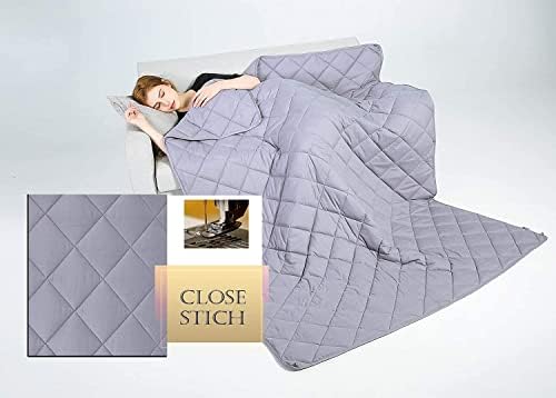 Diamond Weighted Blanket (Grey, 80''87'' - 25LB)