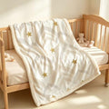 Minimal Drape Double-Layer Sherpa Fleece Throw Blanket 60”x 80”