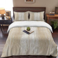 Abstract Ombre Queen Duvet Cover Set - 4 Pcs Comforter Cover Bedding