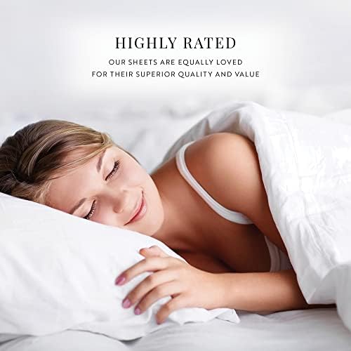Linen Market 6 Piece Bed Sheet Set, Ivory, Full
