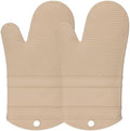YUTAT Silicone Oven Mitts,Heat Resistant 2PCS Oven Mitts with Soft