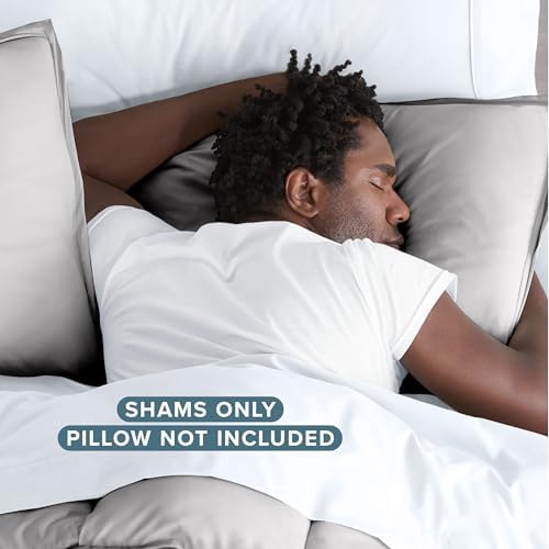 Bare Home Pillow Sham Covers 1800 Ultra-Soft Set