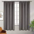 BGment Blackout Curtains for Bedroom 63 Inches Length - Rod Pocket