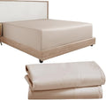 3-Piece Bundle - Fitted Sheet with 2 Pillowcases, Soft 100% Cotton