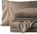 Bare Home Bedding Bundle - 6 Piece Microfiber Sheet Set with 4