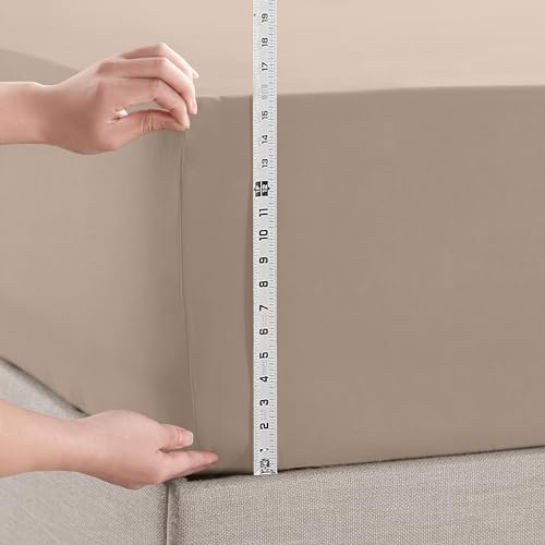Empyrean 2 Pack Twin XL Fitted Sheets - Deep Pocket 14-16 Inch, Ultra