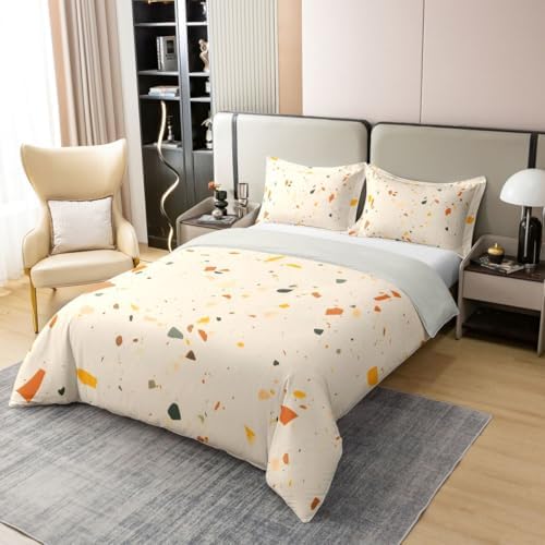 Erosebridal Geometric 100% Cotton Duvet Cover King Modern Abstract