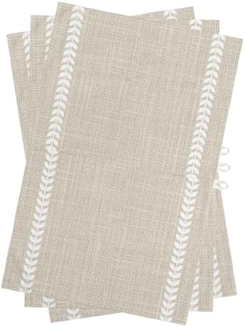 Modern Minimalist Kitchen Towels Set of 3, Water Absorbent Dish Towel
