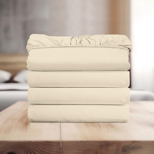Elegant Comfort Super Soft Bulk 4-Pack Extra Deep Pocket 1500 Premium