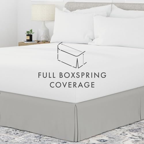 Linen Market Bed Skirt - Ultra Soft Microfiber - Easy Fit with 14 Inch