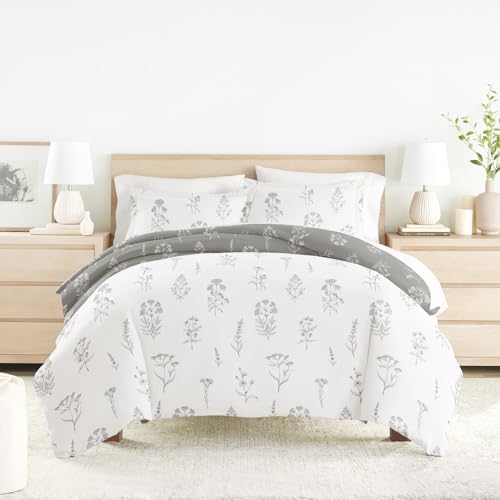 Linens & Hutch Duvet Cover Set Patterned Microfiber Ultra Soft Bedding