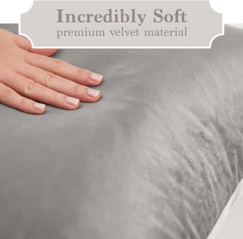 Nordic Pillow Covers 22x22 Set of 2 Throw Pillows Covers Stripe