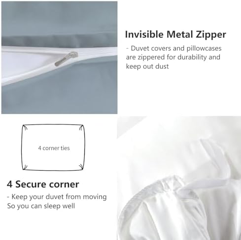 Duvet Cover Queen Size Modern Abstract Brush Stroke Artistic Design