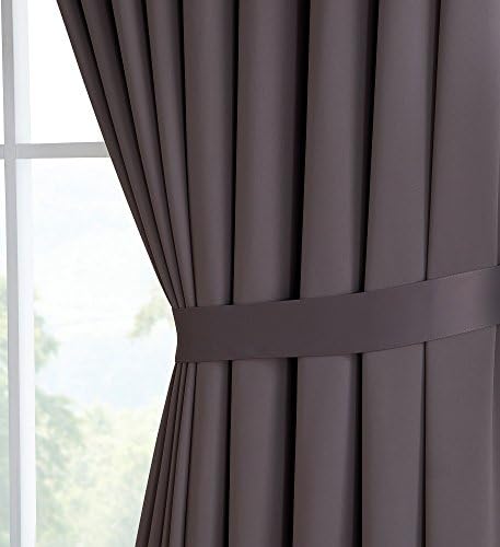 Warm Home Designs 108 x 120 Room Divider Curtains. N Charcoal Wall 108