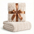 Luxury Concepts Soft Faux Rabbit Fur Throw Blanket - 60" x 80"