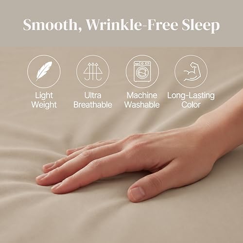 Modern Threads 4-Piece Ultra Soft Microfiber Bed Sheets Set, Wrinkle