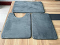 Memory Foam Bathroom Rug Set, 3-Piece Non-Slip Bath Mats, Super Soft