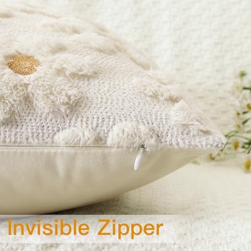 OTOSTAR Flowers Throw Pillow Covers Set of 2 Spring Summer Cushion
