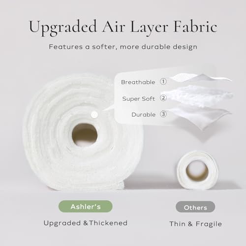 Ashler 12x20 Throw Pillows Insert Pack of 2, Lumbar Pillow
