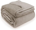 DEZ FURNISHINGS Ultra Soft Plush Fleece Throw Blanket, Double Sided