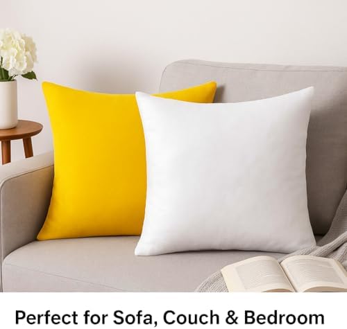 20x20 Pillow Inserts – Overstuffed & Supportive Cushion Fillers