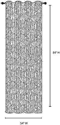 Faux Silk Panel with 8 Grommets (Taupe) -Set of 2 Drapes, Brown